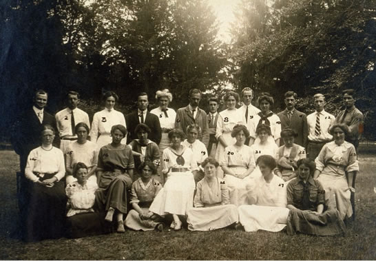 Eugenics Research Office Fieldworkers Photo